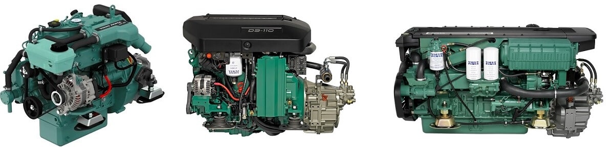 Volvo Penta replacement diesel yacht engines, Falmouth Yacht Brokers
